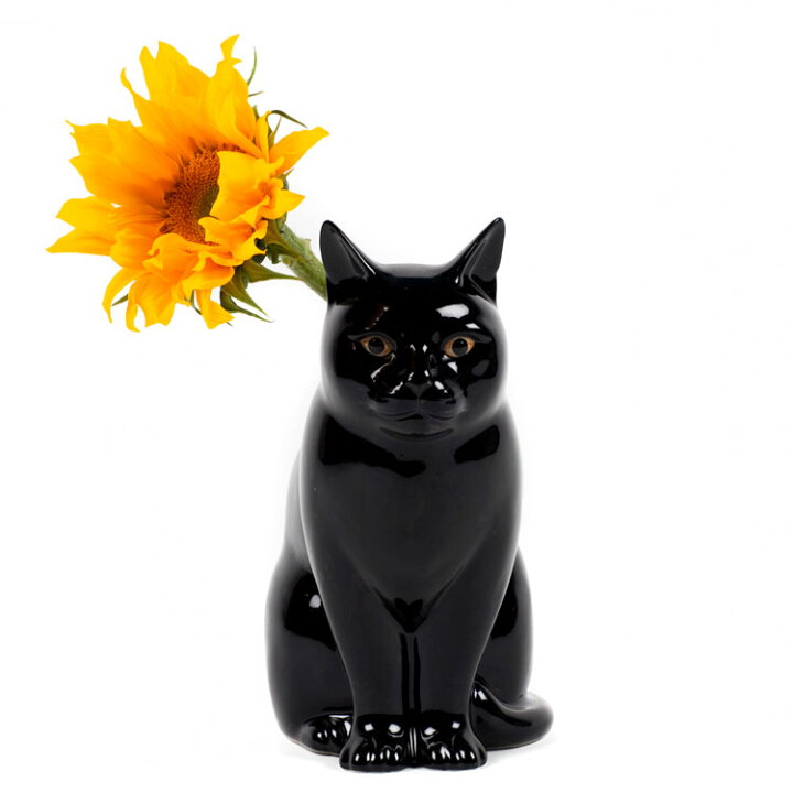 楽天市場 猫 花瓶 雑貨 グッズ 北欧 一輪挿し かわいい 可愛い お洒落 おしゃれ おもしろ ネコ ねこ にゃんこ 茶トラ フラワーベース 置物 猫雑貨 猫グッズ インテリア アニマル 海外 陶器 セラミック プレゼント ギフト 誕生日 記念日 引っ越し祝い クエイル Lucky S