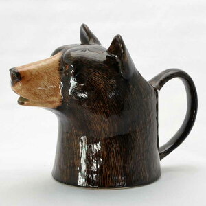 yLINE700~ItzBlack Bear Jug L WO CMX Quail Ceramics  u IuWF CeA   N}  Aj} ԕr fL^ CMX H G kG
