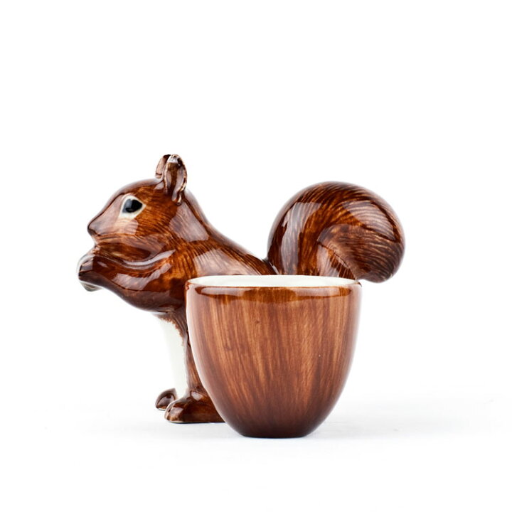 楽天市場】エッグスタンド Squirrel-withEggCup リスの エッグカップ 
