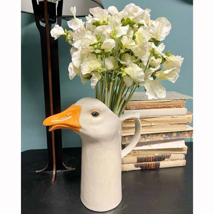 楽天市場】ガチョウ ジャグ Goose Jug イギリス 花瓶 一輪挿し ブーケ 