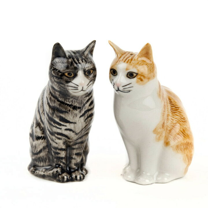 楽天市場 Patience Squash S P 猫の塩コショウ入れ セット Quail Ceramics クエイル 猫雑貨 猫グッズ 塩胡椒入れ 雑貨 インテリア 猫 ネコ ねこ おしゃれ おもしろ アニマル 海外 輸入 北欧 陶器 プレゼント ギフト 誕生日 記念日 ドゥナパール