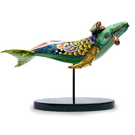 【LINE700円オフ】クジラ くじら フィギュア "Ahab" Mサイズ TOMS Drag ポップ アート トーマス・ホフマン 海の生き物 ホエール 水兵 海軍 縁起物 ヨーロッパ ドイツ Germany インテリア ユニーク 個性的 カラフル ペイント