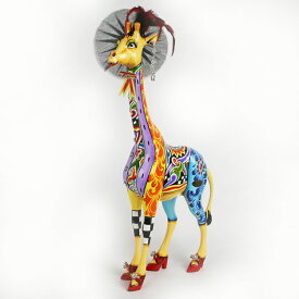 Giraffe Effi S TOMSDrag きりん オブジェ キリン ポップ アート トーマス・ホフマン トムズドラッグ アニマルフィギア 日本ではレア 置物 デコレーション ショーウィンドウ