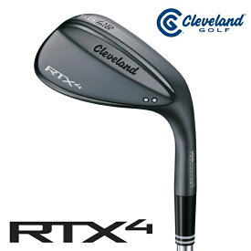 【ダンロップ】Cleveland（クリーブランド） RTX4　ウェッジ ブラックサテン　N.S.PRO　MODUS3　TOUR120　スチールシャフト【軟鉄鋳造】【2018年モデル】【お買い得品】【特注生産不可】