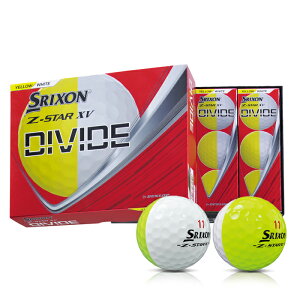 �y���ʌ���z�_�����b�v DUNLOP �S���t�{�[�� �X���N�\�� Z-STAR XV9 DIVIDE �f�B�o�C�h �C�G���[�^�z���C�g 1�_�[�X�i12���j2025�N���f��