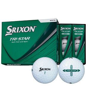 DUNLOP �_�����b�v �S���t�{�[�� SRIXON �X���N�\�� TRI-STAR �z���C�g 1�_�[�X2026�N���f��