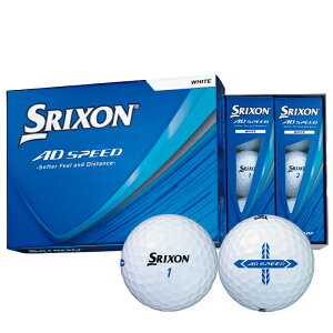 DUNLOP �_�����b�v �S���t�{�[�� SRIXON �X���N�\��AD SPEED �z���C�g 1�_�[�X 2026�N���f��