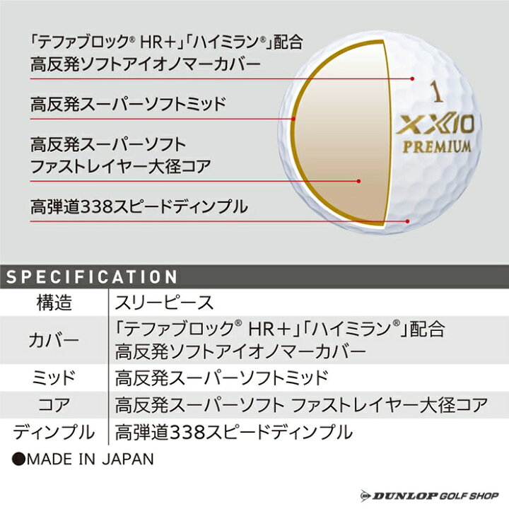 楽天市場 無料ラッピング ゴルフボール ｘｘｉｏ ｐｒｅｍｉｕｍ ゼクシオ プレミアム ロイヤルレッド １ダース 12個入り 数量限定商品 ギフト 送料無料 Dunlop Golf Shop