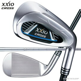 ダンロップ ゼクシオクロス アイアン7本セット（#7〜9、PW、AW、DW、SW） XXIO CROSS N.S.PRO870GH for XXIO スチールシャフト 2019年モデル【新品】