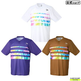 【公式】ダンロップ DUNLOP テニスウェア バドミントンウェア ユニセックス ゲームシャツ DAP-1402【春夏ウェア】2024SS