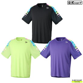 【公式】ダンロップ DUNLOP テニスウェア バドミントンウェア ユニセックス ゲームシャツ DAP-1403【春夏ウェア】2024SS