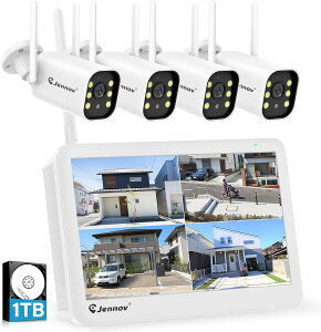 �h�ƃJ���� ���C�����X ���O 800����f�Ή� �t�����j�^�[�t�� 4��Z�b�g4K���j�^�[�t�� 130°�L�p 1TBHDD���� 24���Ԙ^��@�\ AI�l�̌��m�@�\�t�� �h�ƃJ�����Z�b�g �J���[�Î��B�e �l���Z���T�[ 