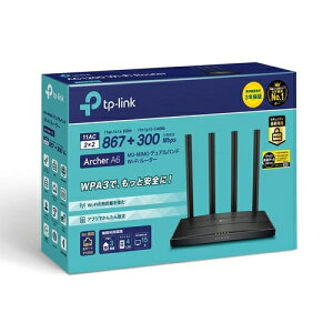 hƃJ CX O Hsv@hƃJ wifi hƃJ Wi-Fi hƃJZbg@pp@eB[s[NWp@Archer A6 LAN[^[ 867+300Mbps MU-MIMO IPv6