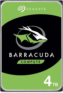 Seagate BarraCuda 3.5C` 4TB  n[hfBXN HDD PC 1Nۏ 6Gb/s 256MB 7200rpm K㗝Xi