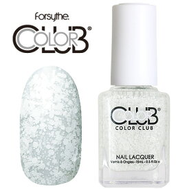 フォーサイス カラークラブ D132/Snow Flurry 【forsythe COLOR CLUB／正規品／ネイルラッカー／マニキュア／ホロ／ラメ】