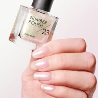 【在庫わずか】ナンバーポリッシュ 23 Pink White / オールインワンネイル / NUMBER POLISH / マニキュア…