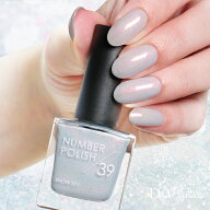ナンバーポリッシュ 39 Snow Sky / オールインワンネイル / NUMBER POLISH / マニキュア ペディキュア 速…
