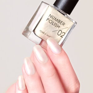 io[|bV 02 Pearly White / I[ClC / NUMBER POLISH / }jLA yfBLA / p[  VA[  M 킢