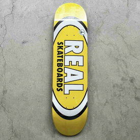 REAL SKATEBOARDS "REAL CLASSIC OVAL DECK " - 8.06inch