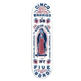 5BORO NYC "5B CINCO BARRIOS WHITE" - 8.0inch