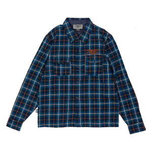 ANTI HERO "BASIC EAGLE FLANNEL SHIRTS" - MULTI /ORANGE