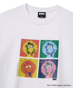 FTC  SESAME STREET meets FTC / BIG BIRD TEE  - WHITE FTC025SEST03 �G�t�e�B�[�V�[ �Z�T�~�X�g���[�g �r�b�N�o�[�h T�V���c
