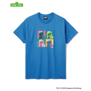 FTC  SESAME STREET meets FTC / COOKIE MONSTER TEE  - BLUE FTC025SEST02 �G�t�e�B�[�V�[ �Z�T�~�X�g���[�g �N�b�L�[�����X�^�[ T�V���c