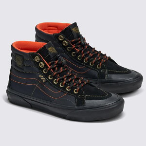 VANS "VANS x SPITFIRE SK8-HI REISSUE" - BLACK / FLAMEUSA oY @Y XP[gV[Y Xj[J[ ~bhJbg XP[g nC XPnC Xsbgt@C[