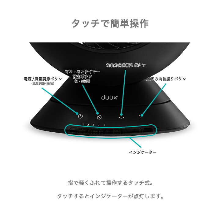 楽天市場】サーキュレーター DCモーター 3d 首振り おしゃれ 静音 
