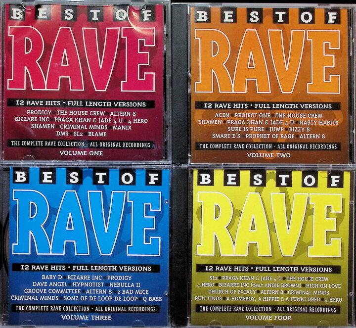 楽天市場】【中古】 (CD) The Best of Rave（輸入盤 DVD4枚組） / Va  