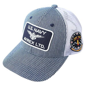 AVIREX �A���B���b�N�X U.S NAVY �~���^���[�p�b�` 6�p�l�� ���b�V���L���b�v �X�q �����Y MA-1 �~���^���[ �L���b�v �A���J�W �� ���[�L���b�v ���b�y�� �x�[�X�{�[���L���b�v ���S �����y�Ή�