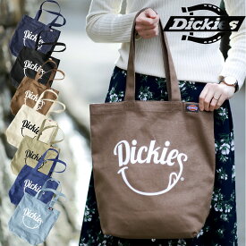 トート バッグ Dickies ディッキーズ ブランド スマイル ロゴ キャンバス デニム メンズ レディース トートバッグ 通学 通勤 かわいい おしゃれ あす楽対応