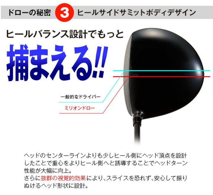 楽天市場】ゴルフ クラブ ドライバー メンズ 46インチ ルール適合 