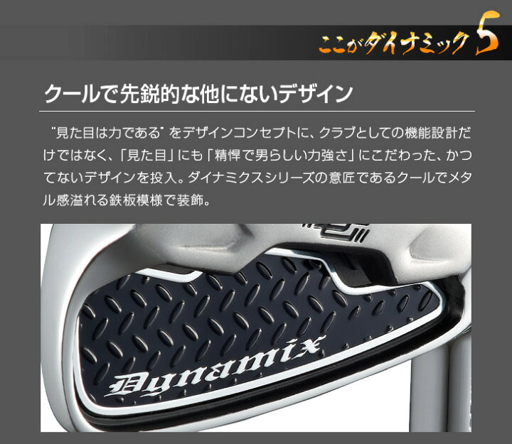 楽天市場】ゴルフ クラブ セット アイアンセット ダイナミクス 