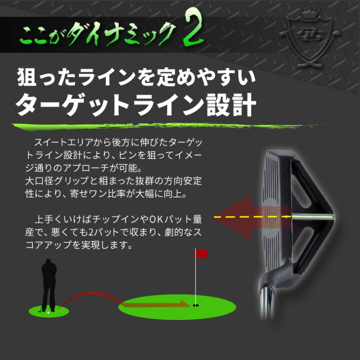楽天市場】ゴルフ クラブ チッパー 34インチ ロフト角32度 スチール 