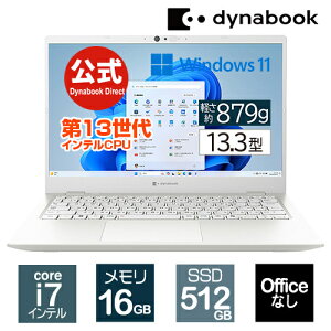 y[J[Ézy؏izdynabook GZ/HY(W6GZHY7CBW)(Windows 11 OfficeȂ 13.3^ChFHD PxEFxELp Core i7-1360P 512GB SSD p[zCg)