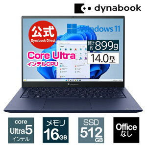 y[J[Ézdynabook RZ/MX(W6RZMX5CBL)(Windows 11 OfficeȂ 14.0^Ch(16F10)WUXGA PxEFxELp Core Ultra 5 125H 512GB SSD _[NebNu[)