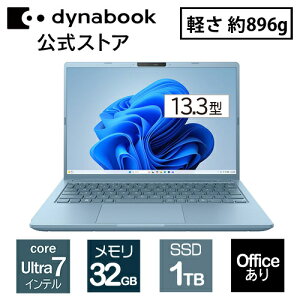 y[J[Ézdynabook GR/ZZ(W6GRZZ7EAD)(Windows 11 Office 13.3^Ch(16F10)WUXGA PxEFxELp Core Ultra 7 155H 32GB 1TB SSD ZXgu[)
