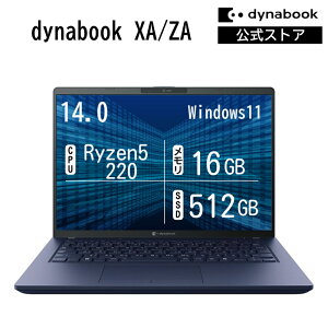 �y6,000�~OFF�N�[�|���z �y���[�J�[�����E���́zdynabook XA/ZA(W6XAZA5CAM)(Windows 11 Office�Ȃ� 14.0�^���C�h(16�F10)WUXGA ���P�x�E�L����p Ryzen 5 220 16GB������ 512GB SSD �_�[�N�e�b�N�u���[)