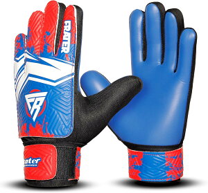 Frater キーパーグローブ ジュニア 小学生 子供用 サッカーグローブ ゴールキーパー向けサッカー グローブ 耐久性 グリップ力 3号 4号 5号 6号 7号 8号 キーグロ ジュニア キーパーグローブ 小学