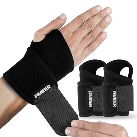 【LINE追加で300円OFF】FRATER 手首サポーター 高機能リストサポーター 固定タイプ 筋トレ・スポーツ・トレーニング・日常生活に最適 腱鞘炎対策 | 通気性素材 男女兼用 1000円 ポッキリ メンズ・レディース