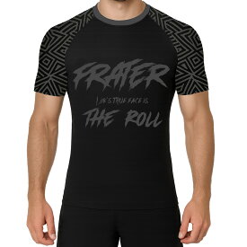 【LINE追加で300円OFF】FRATER ユニセックス ラッシュガード 半袖 | 柔術・グラップリング・サーフィン・BJJ日常用 | UPF保護・速乾・全11サイズ・8色展開 | キッズ～大人対応 NO GI RULE