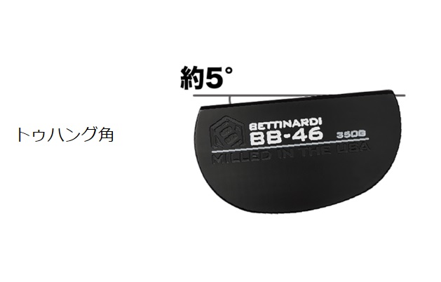 楽天市場】ベティナルディ BB46 パター長さ：34インチ : ゴルフ 