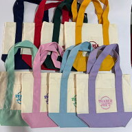 トレーダージョーズ トート バッグ ECO BAG 人気 ミニサイズ レディース マザーズバッグ　パステルカラー