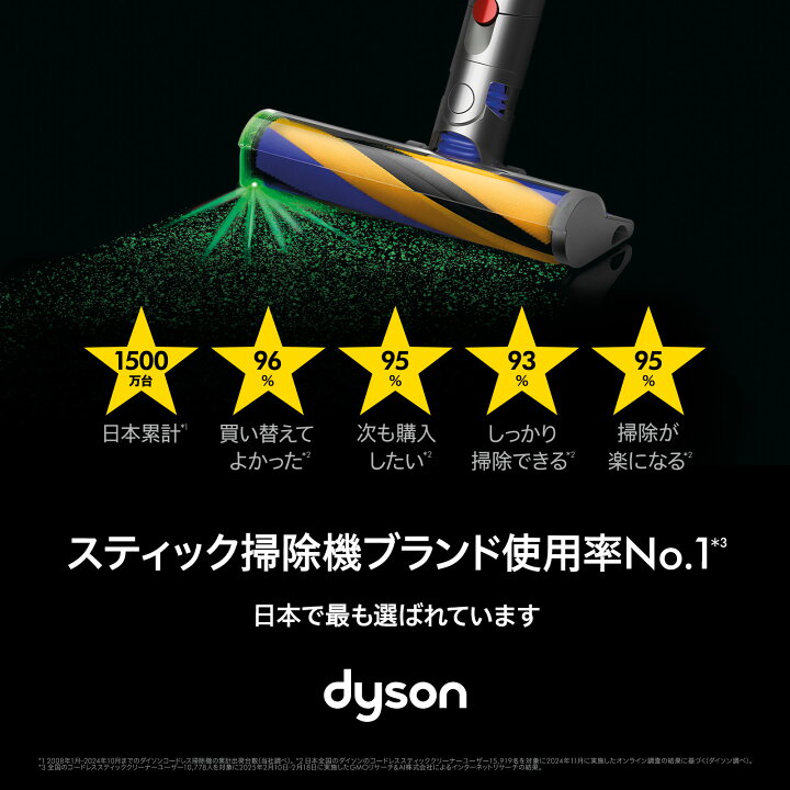 楽天市場】【公式限定カラースタンド付】 ダイソン Dyson V12 Detect 