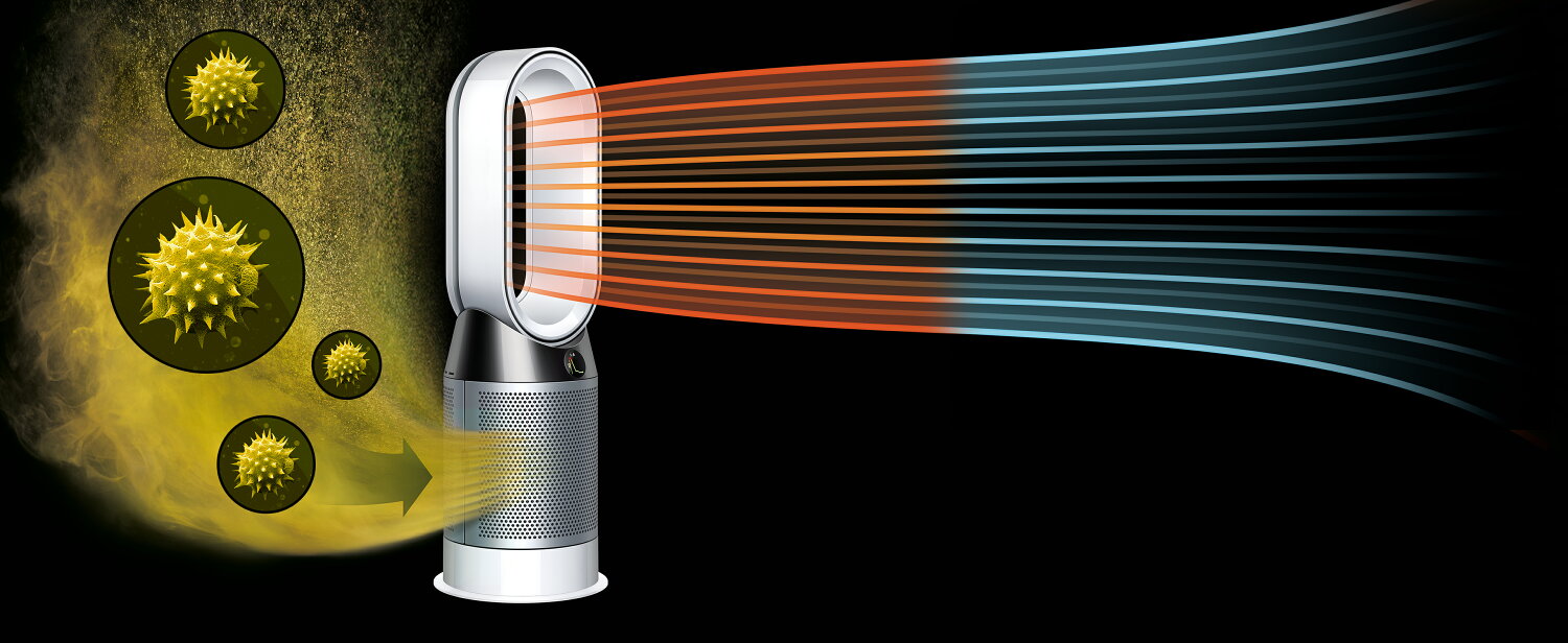 楽天市場 ウイルス対策 ダイソン Dyson Pure Hot Cool Hp04 Ws N 空気清浄ファンヒーター 暖房 Dyson公式 楽天市場店