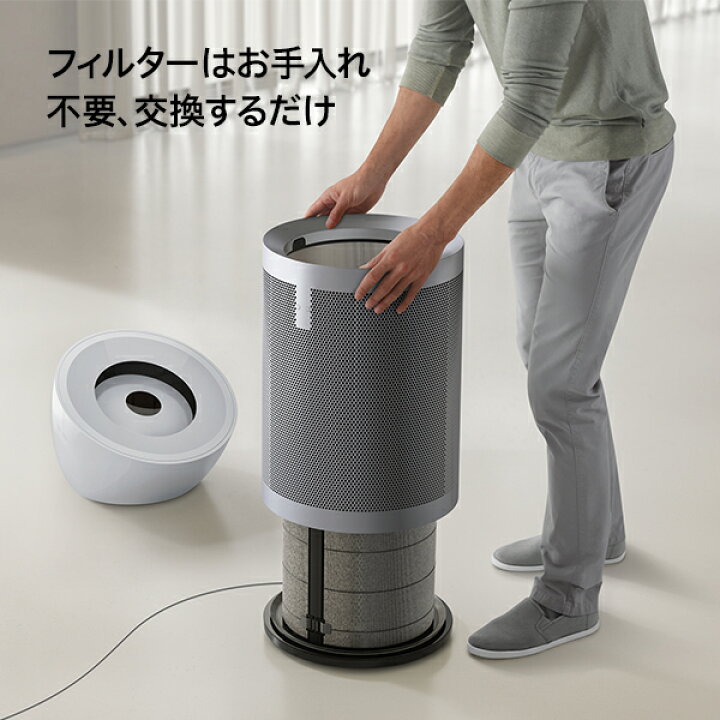 Dyson Purifier 空気清浄機 BP02 WS 新品（楽天市場】最上位モデル  