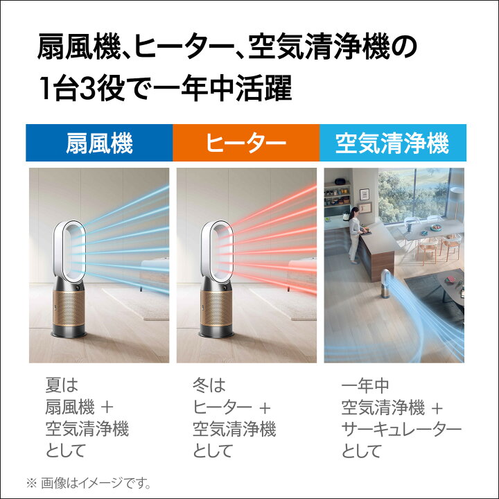 楽天市場】【期間限定P11倍】 ダイソン Dyson Purifier Hot+Cool HP2 