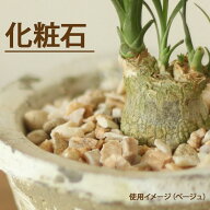 ナチュラル化粧石　小袋350g化粧石 飾り石 観葉植物 マルチング ストーン 砂利 ベージュ ピンク 土隠し …