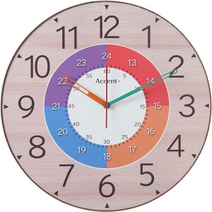 A+ (ANZgvX) qvǂ߂悤ɂȂIm玞v CLOCKids-NLbY 厞v |v  q 킢 k Ǌ|v ^v 傫 |v ₷ 60cm 